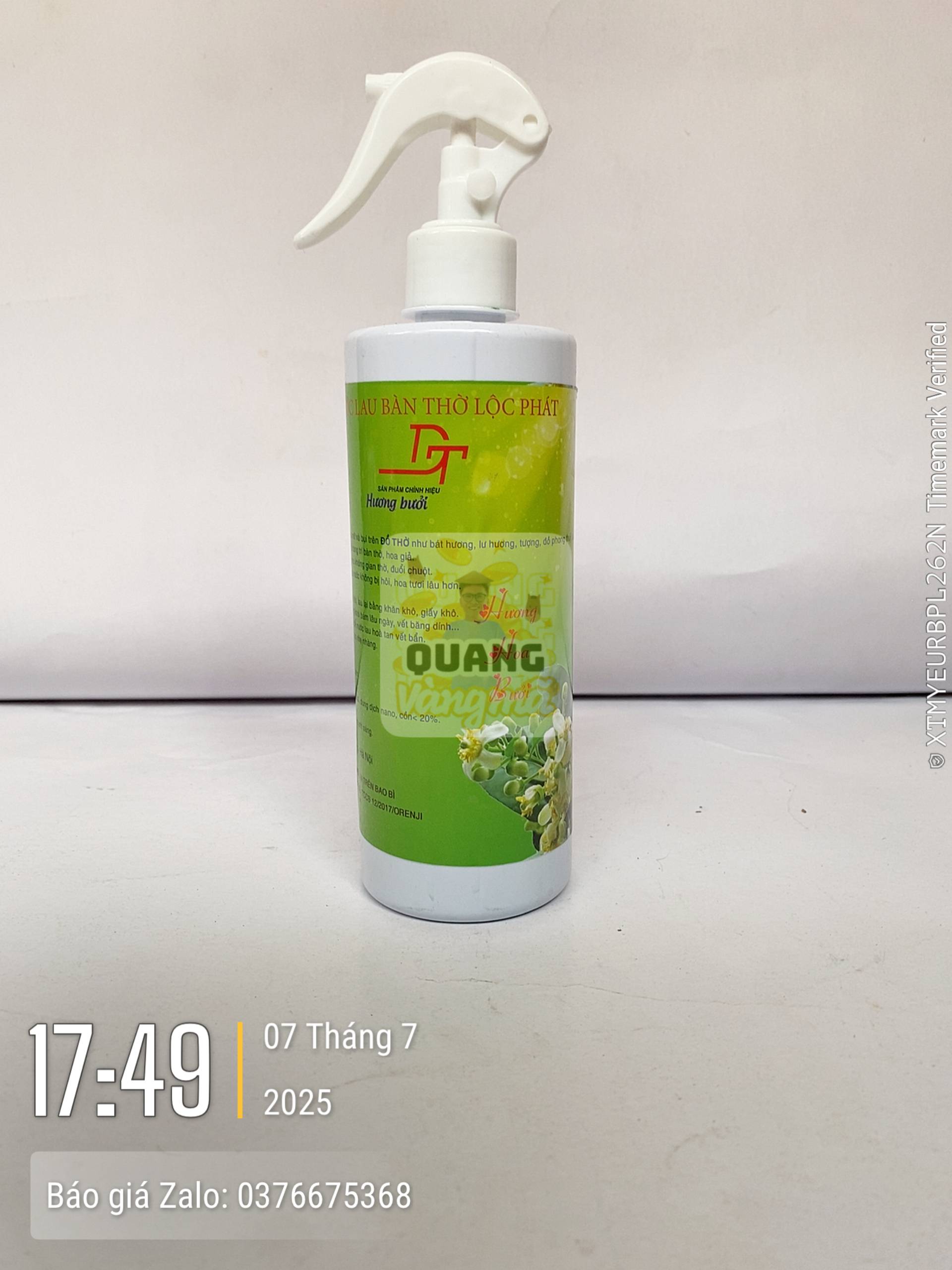 Nước lau bàn thờ